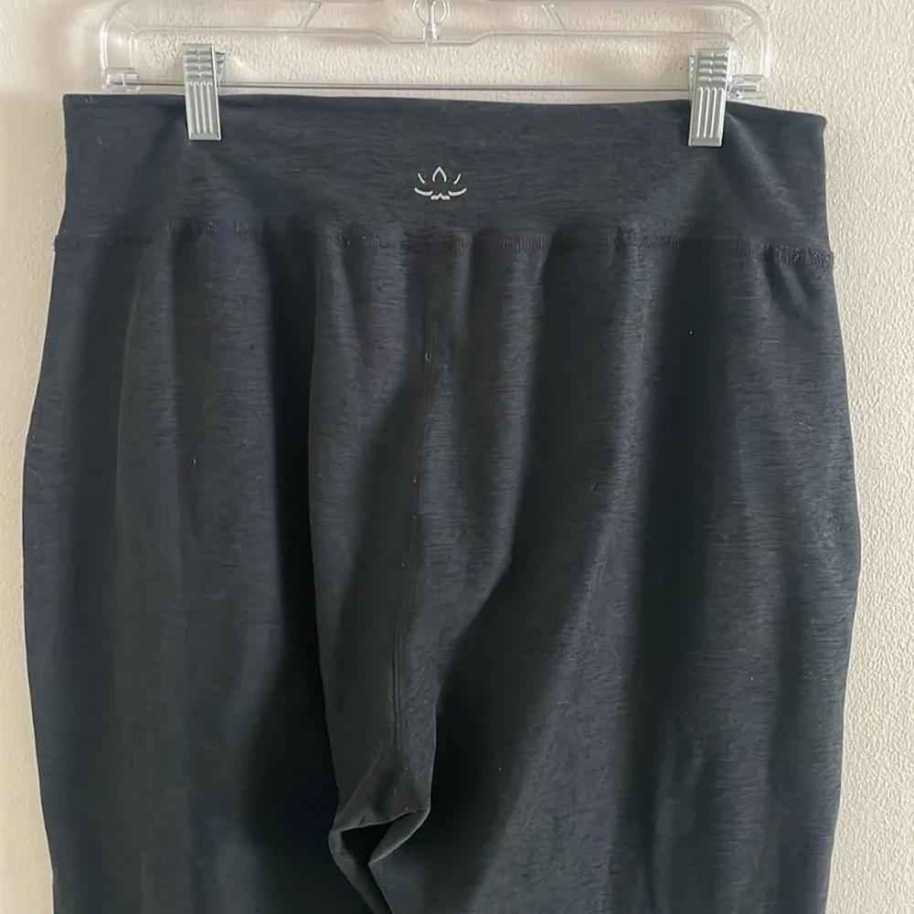 Beyond Yoga Spacedye Everyday‎ Pant Women’s Size Large Lounge Heathered Black